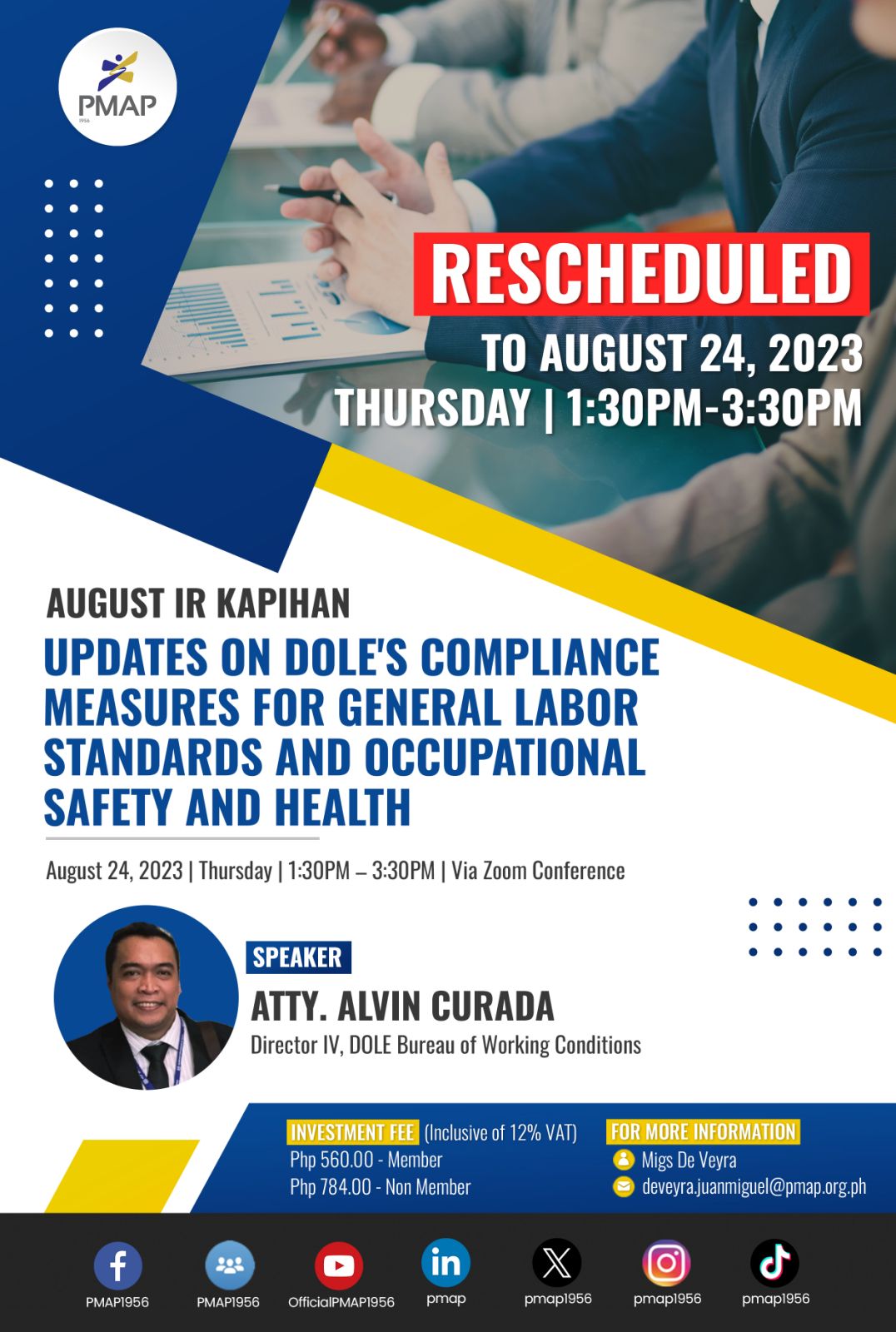 August IR Kapihan “Updates on DOLE's Compliance Measures for General
