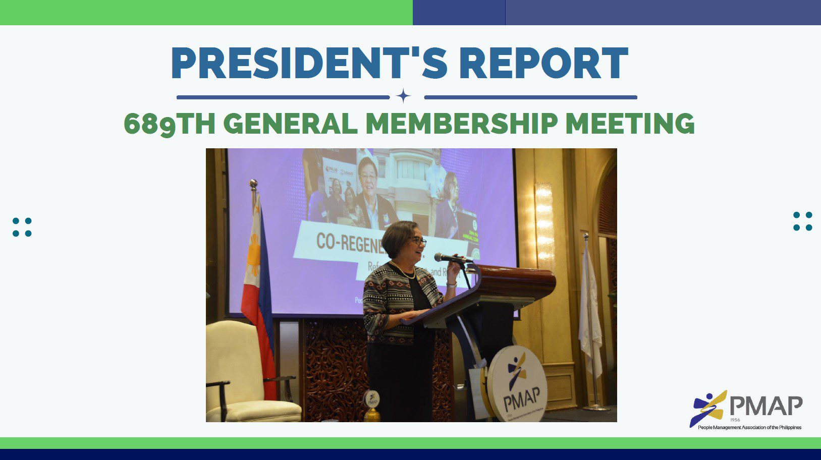 President's Report 689th General Membership Meeting | People Management ...